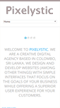 Mobile Screenshot of pixelystic.com